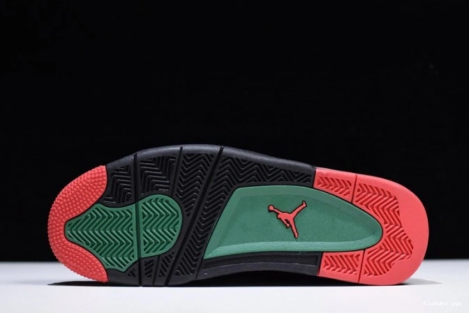 4 Red Jordan Air Gorge AQ3816-063 GUCC NRG Green-Varsity Black 0524